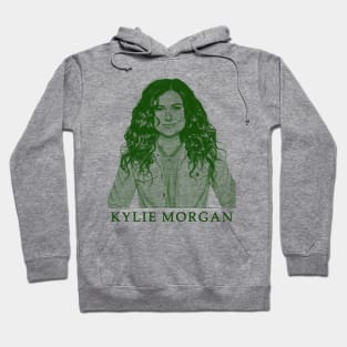 Kylie Morgan //green solid style Hoodie